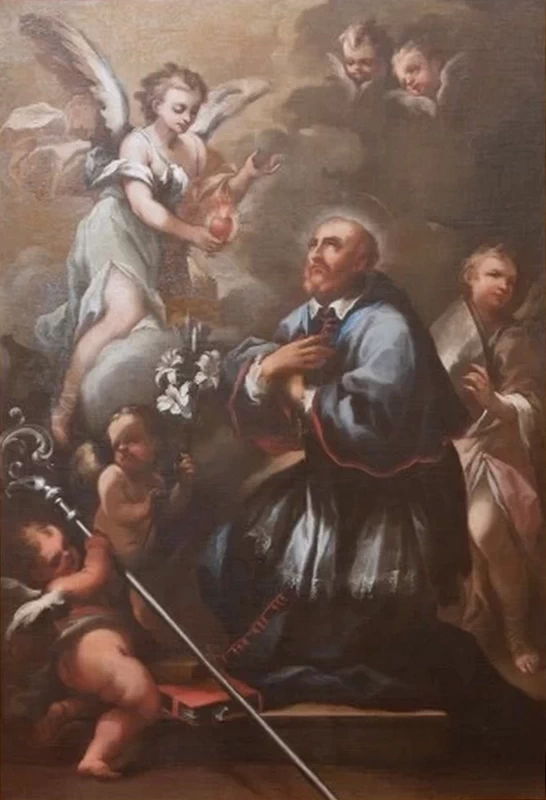 Pier Dandini - Estasi di San Francesco di Sales, attribuito